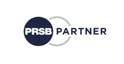 PRSB Partner logo confirming Professional Record Standards Body partnership
