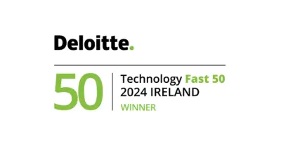 Deloitte Technology Fast 50 Ireland 2024 award logo and certificate graphic